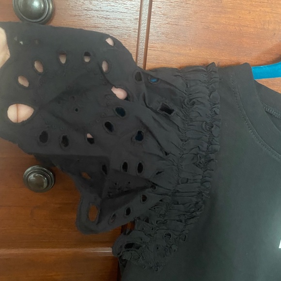 Express Ruffle Sleeve Top - Picture 6 of 7